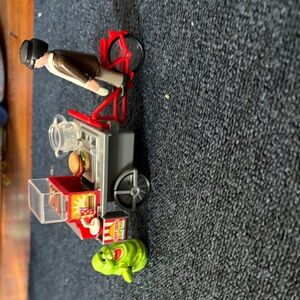 Ghostbusters Toy Set with Red and Green Features